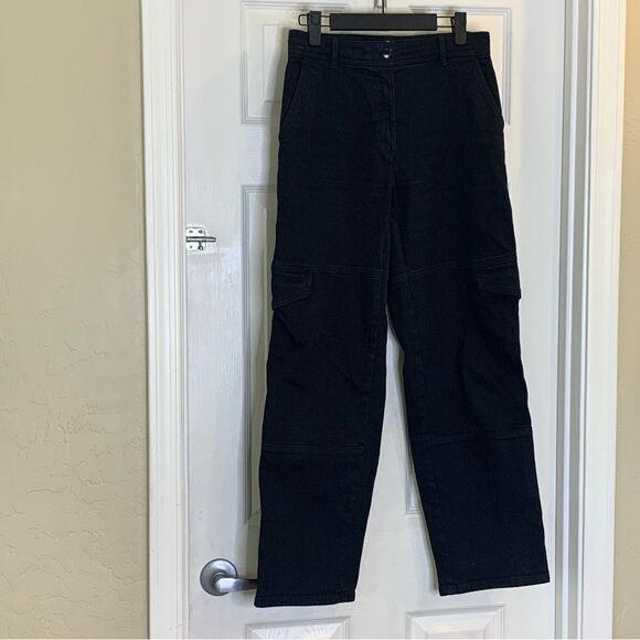 Aritzia Wilfred Free Maeve Cargo Pants Black Size 0 - Picture 3 of 12